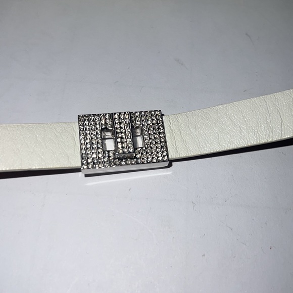 NWOT Swarovski Leather & Crystal Bracelet - Picture 3 of 7